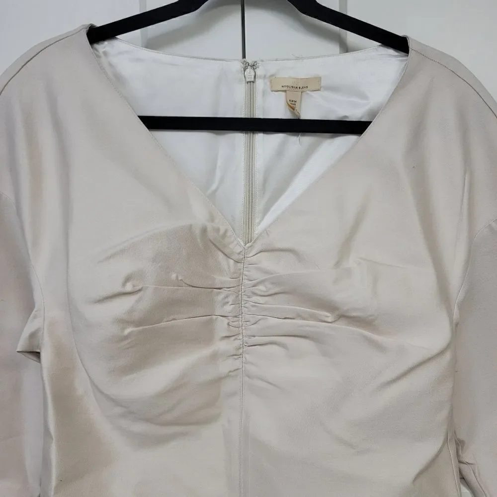 H&M silk-blend Twill dress, xs